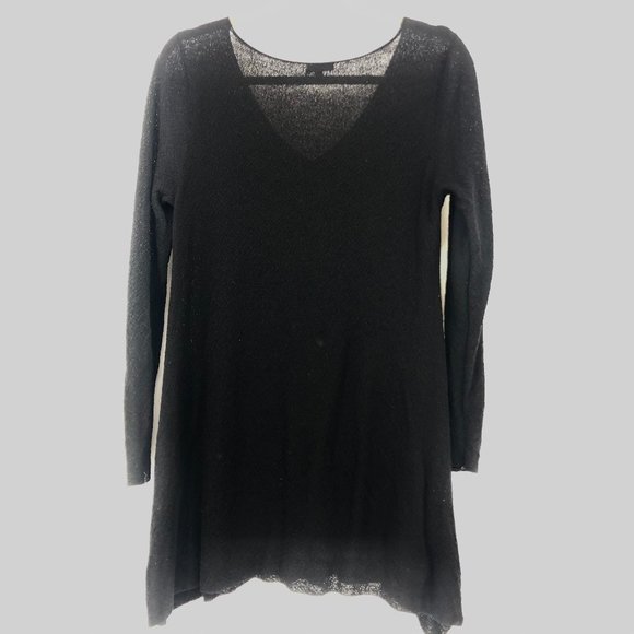 Eileen Fisher Tops - Eileen Fisher Wool Stretchy Tunic Hi-Low Hem